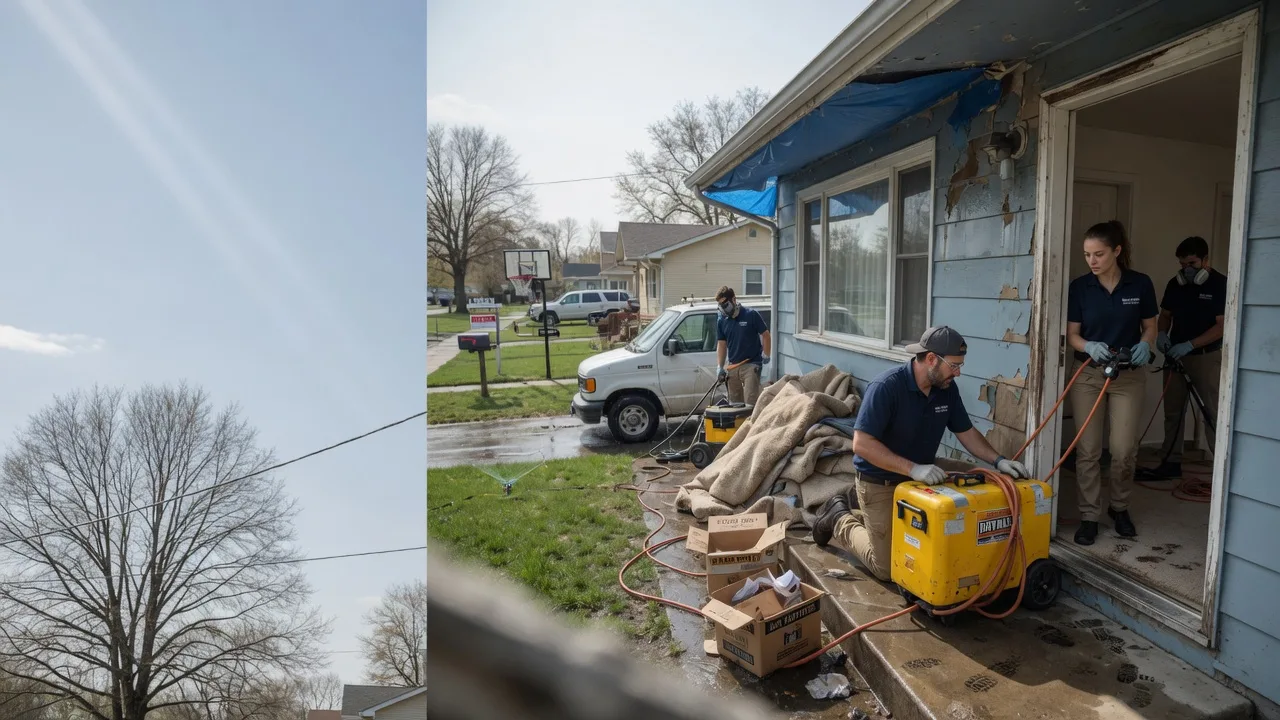 Basement Flood Cleanup in Old Bethpage, NY near me